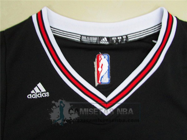 Camiseta Manga Corta Bulls Wade Negro